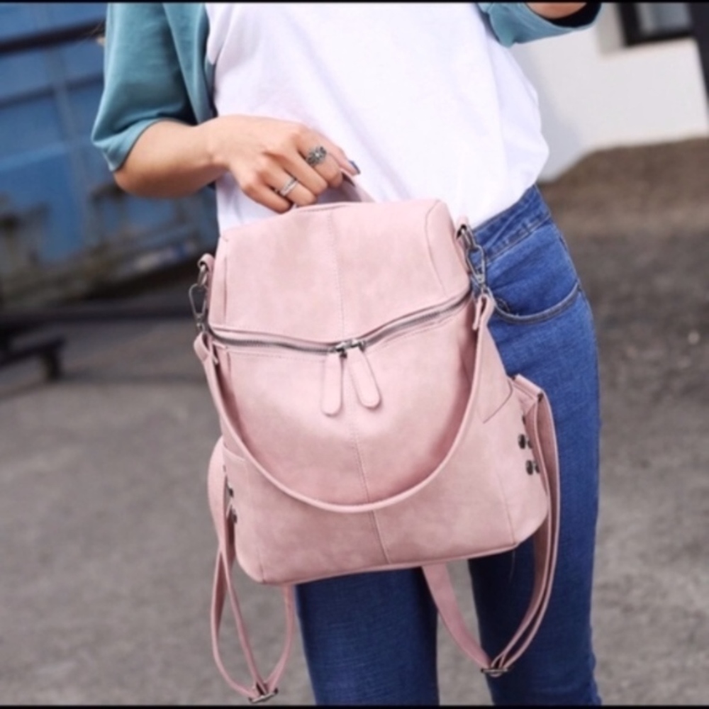 LAST- EMILEE Blush Love Back pack   - BLUSh   - Picture 3 of 5